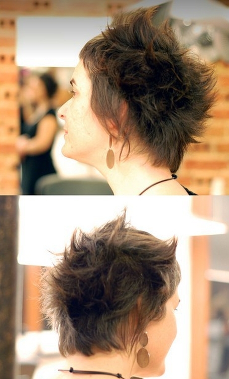 cieniowane fryzury krótkie uczesanie damskie zdjęcie numer 194A